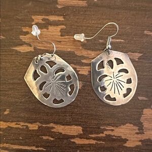 Mom & Dad Made Salvaged Metal Ware Earrings